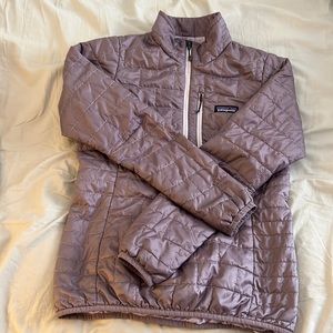 Patagonia Purple Nano Puff Half Zip Jacket Women’s XS